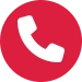 Minimalistic red phone logo on white.