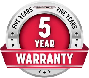 Concrete Leveling 5 Year Warranty