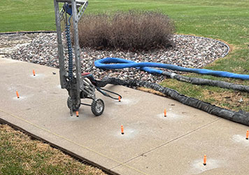 Strip Malls Concrete Leveling