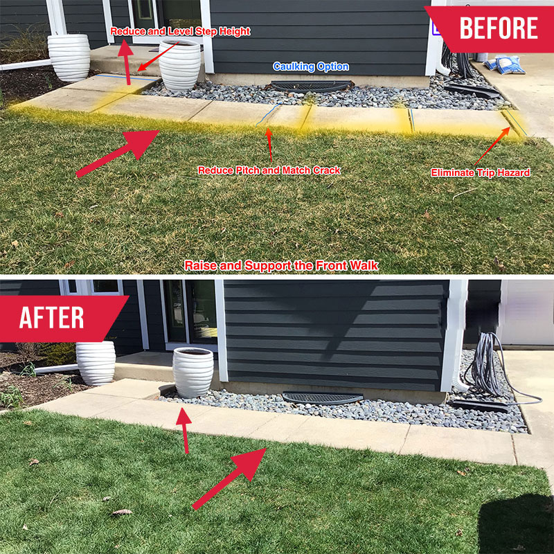 Walkway Leveling Near Me