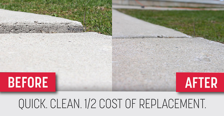 lifting concrete without replacement WI