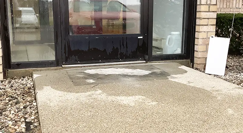 Office building Concrete Lifting Leveling in Manitowoc