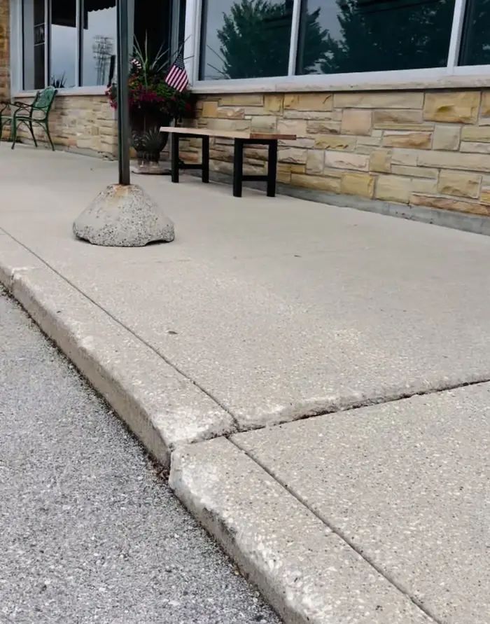 Ofice Park Concrete Lifting Leveling Manitowoc, WI